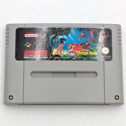 The Jungle Book - Cartridge - SNES Spil - (SCN) (B Grade) (Genbrug)